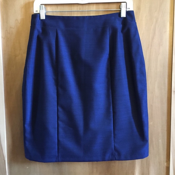 Rich Blue Vintage Mary Kay Skirt Suit - Picture 4 of 13